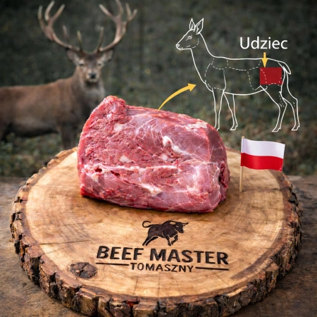 UDZIEC Z JELENIA BEZ KOŚCI